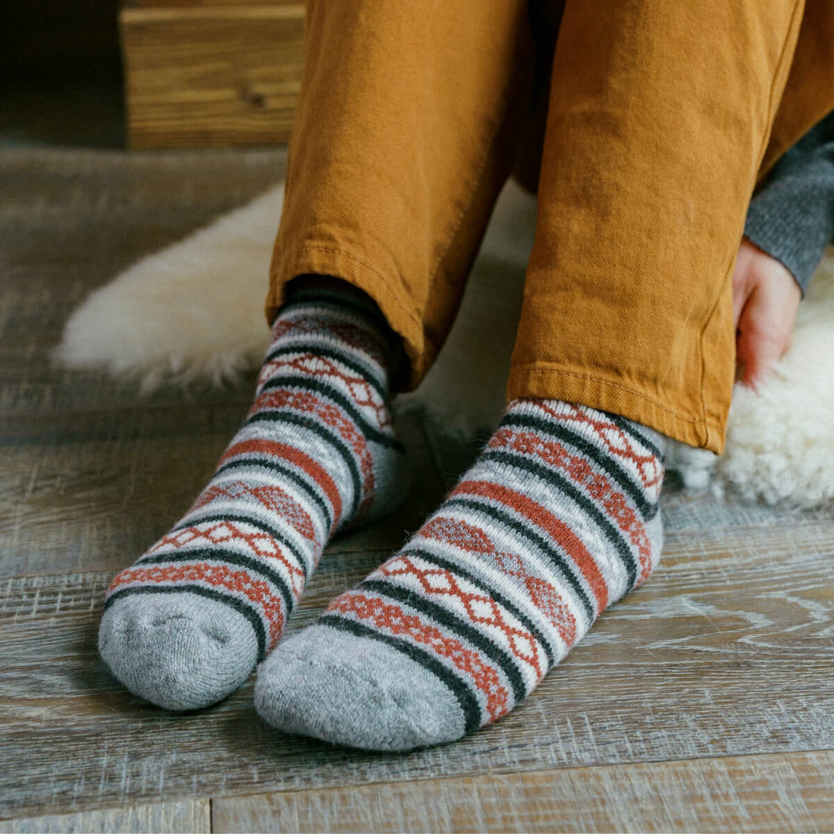 Bjørn レッド（1足）