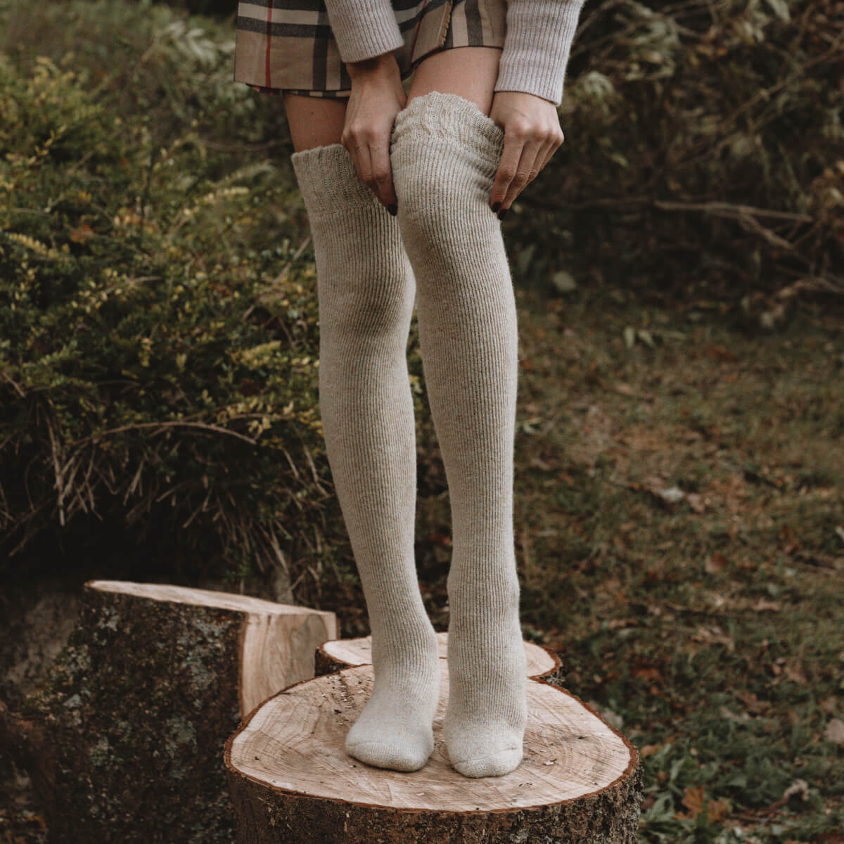 Earth・オーバーニー丈（2足）