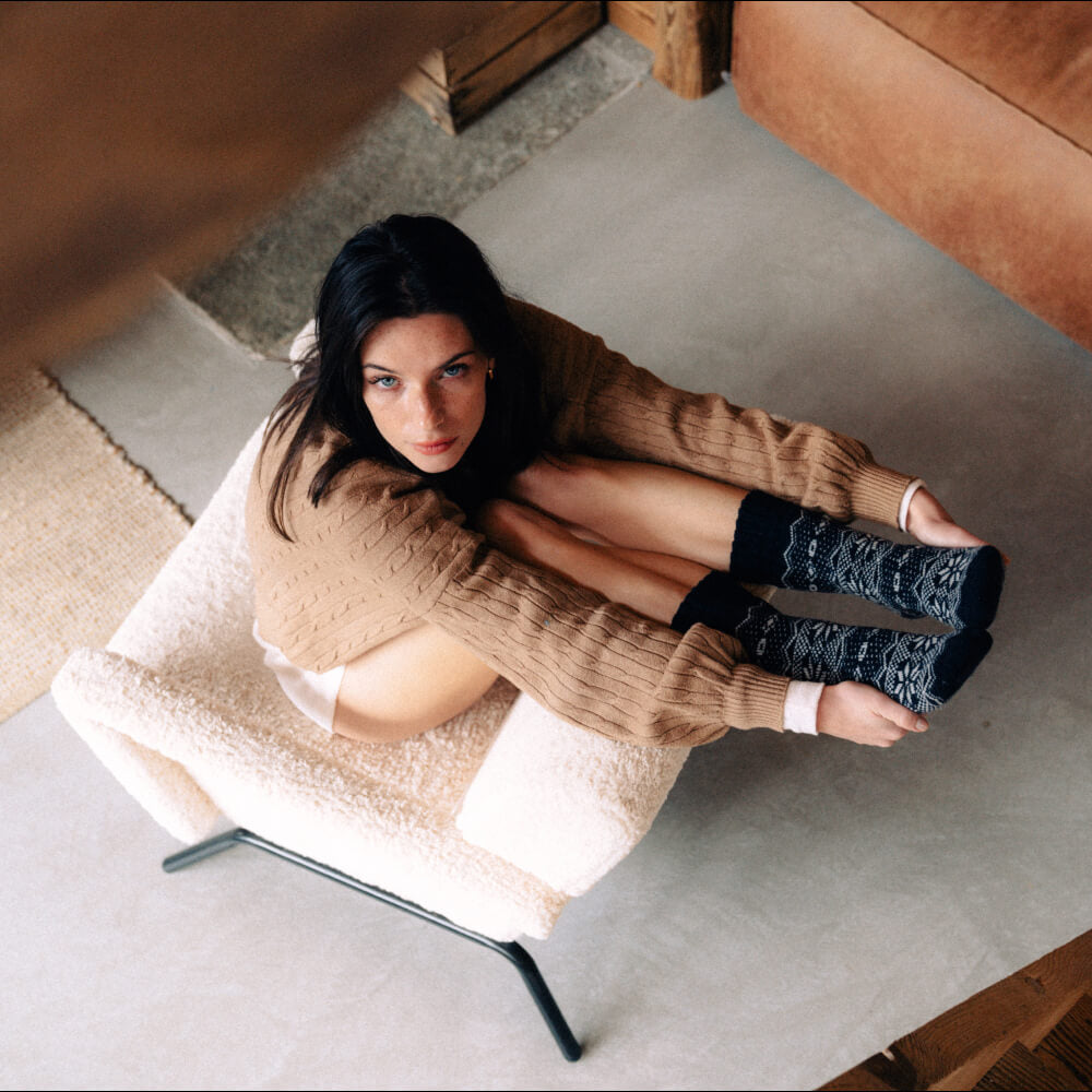 Bergen Wool ブラック（1足）