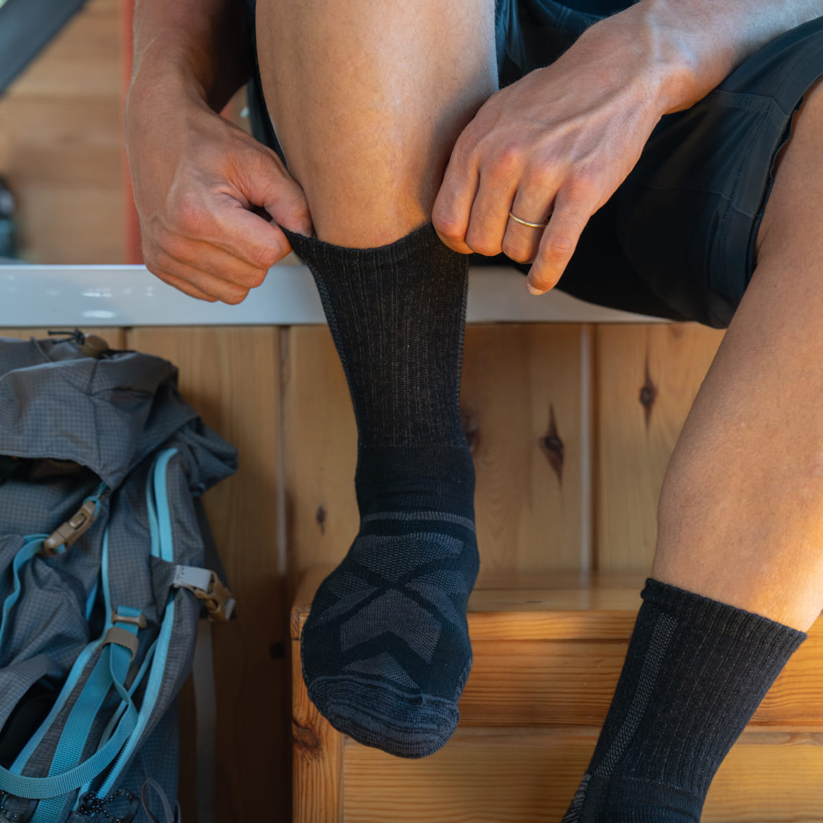 Hiking ブラック（5足）