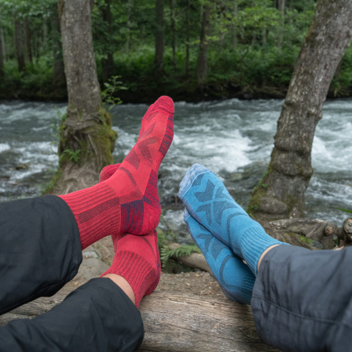 Hiking カラフル（3足）